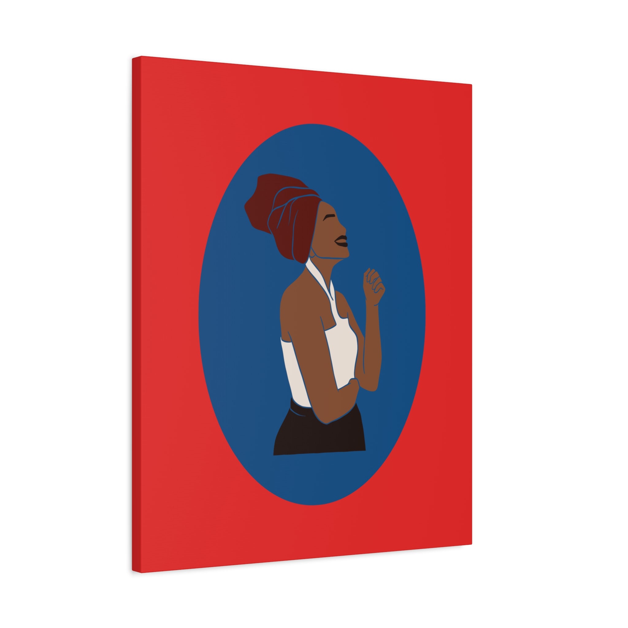 Joyful Woman — Canvas Art