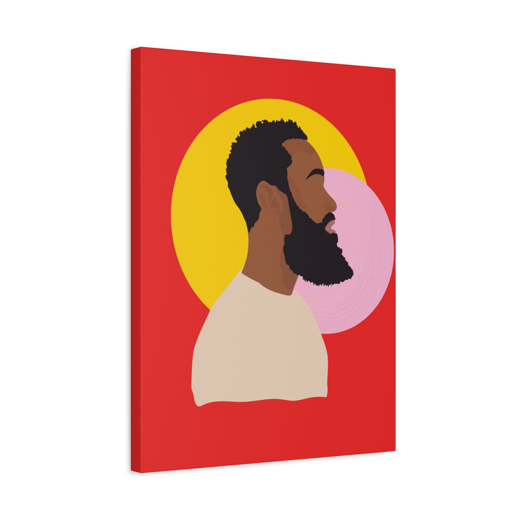 Bearded Man - Canvas Art