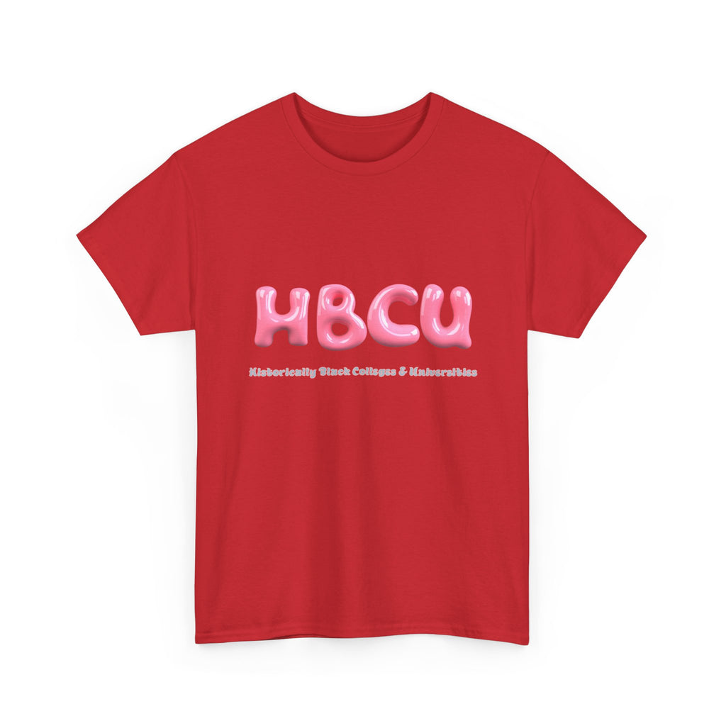 HBCU Pink Bubble Letter - Empowerment Tee Shirt